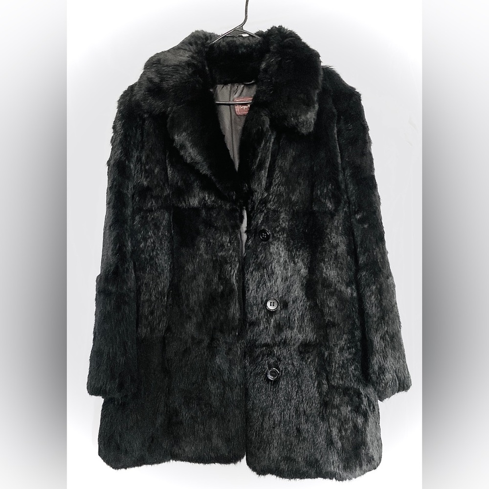 Sergio Valente Rabbit Fur Coat
